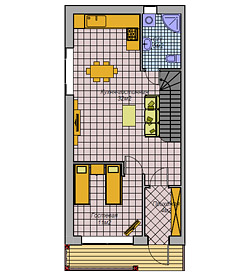 Квартира в Подмосковье - 120 кв метров, 1-й этаж
