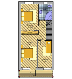 Квартира в Подмосковье - 120 кв метров, 2-й этаж